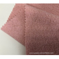 Boiled wool knit merino wool fabric for coat